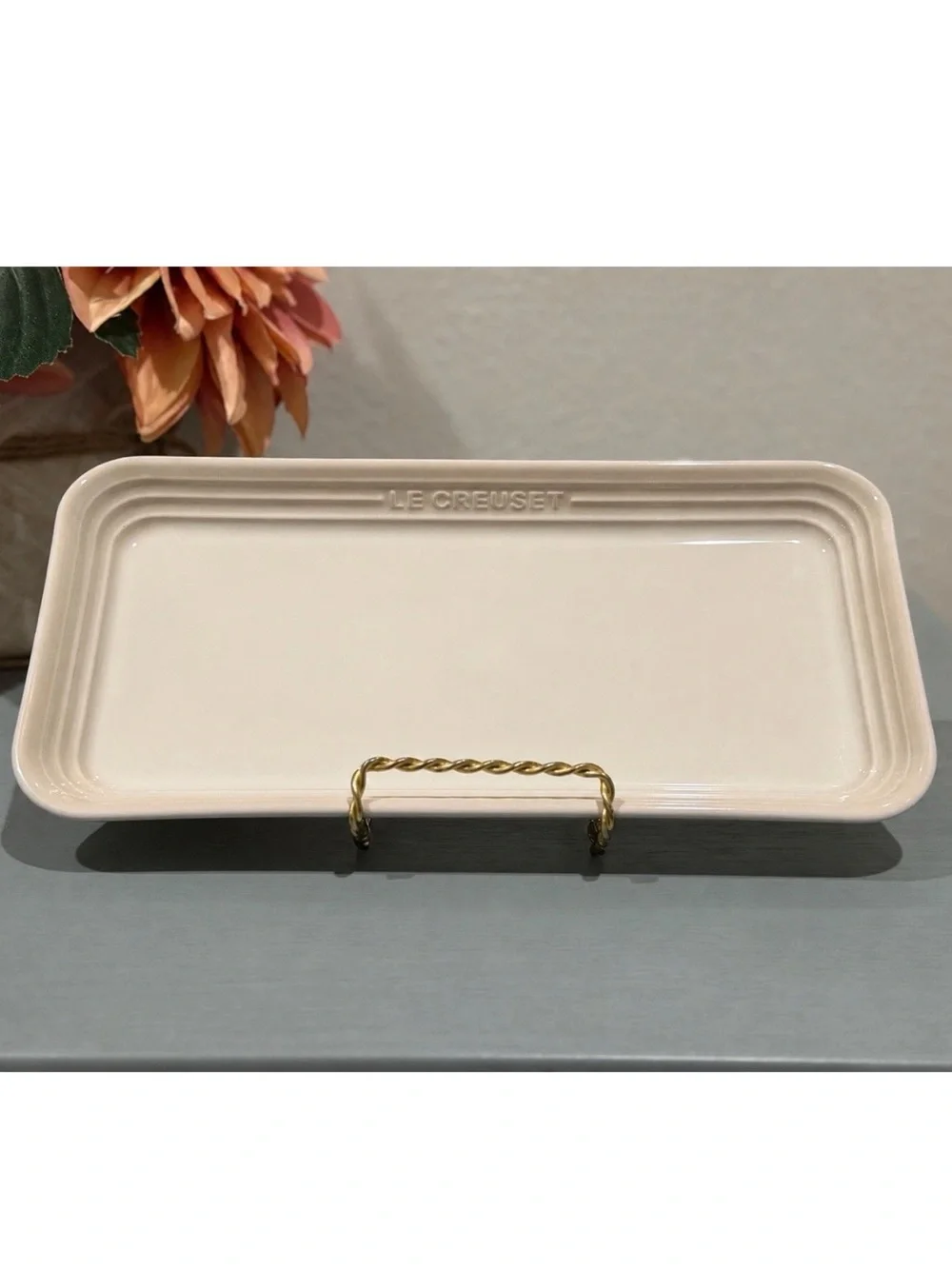 Le Creuset Stoneware Leger Rectangular Plate 25cm / 5